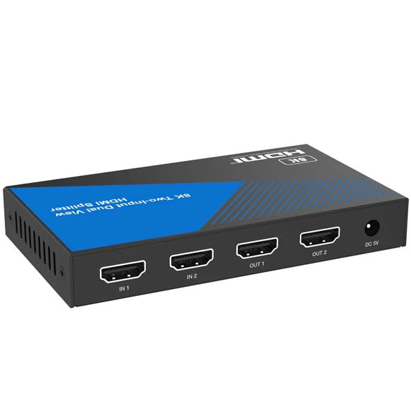 سوئیچ 2 پورت HDMI مدل FN-S821 V2.1 8K سوئیچ 2 پورت HDMI مدل FN-S821 V2.1 8K
