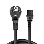 کابل برق سه پین منبع تغذیه کامپیوتر فرانت مدل FN-PPCB18 IEC C13 طول 1.8 متر