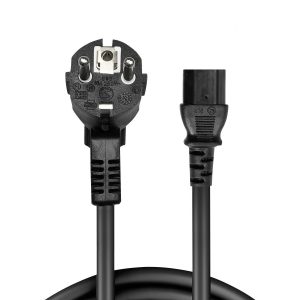 کابل برق سه پین منبع تغذیه کامپیوتر فرانت مدل FN-PPCB18 IEC C13 طول 1.8 متر