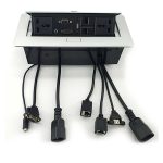 هاب داک استیشن VSP هشت پورت با کابل فرانت مدل FN-VSP800s