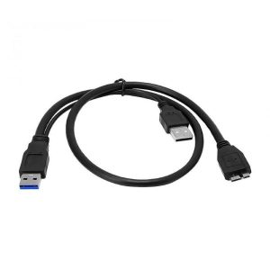 کابل تبدیل microUSB به USB 2.0 فرانت مدل FN-U3CY02 طول 0.2 متر