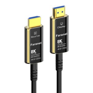 کابل HDMI 2.1 فیبر نوری فرانت مدل FN-H8FC200 طول 20 متر