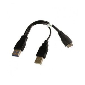 کابل تبدیل microUSB به USB 2.0 فرانت مدل FN-U3CY02 طول 0.2 متر
