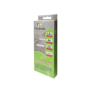 کابل افزایش طول صدا 3.5 میلی متری فرانت مدل FN-ACFW10 طول 1 متر
