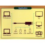 تبدیل USB-C به HDMI+USB3.0 فرانت مدل FN-UC2HU300