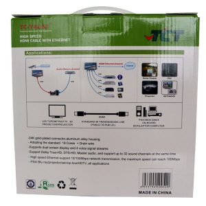 کابل HDMI تی سی تراست مدل TC-HCB100 طول 10 متر