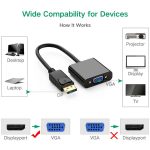 مبدل Display Port به VGA تی سی تراست مدل TC-DP2V