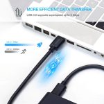 کابل هارد USB3.0 تی سی تراست مدل TC-U3CM12 طول 1.2 متر