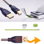 کابل پرینتر تی سی تراست مدل TC-U2CB100 طول 10 متر
