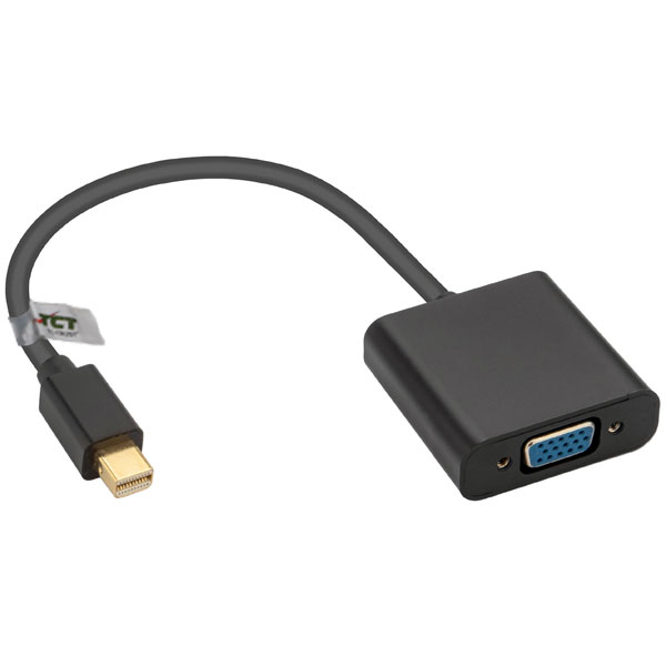 مبدل Mini Display Port به VGA تی سی تراست مدل TC-MDP2V مبدل Mini Display Port به VGA تی سی تراست مدل TC-MDP2V